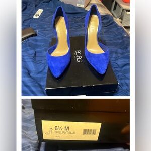 BCBG Brilliant Blue Heels